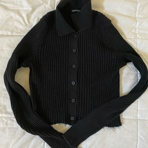 brand melville collard sweater
